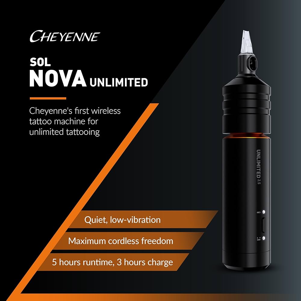 Amazon.com: Cheyenne Sol Nova Unlimited Pen Tattoo Machine