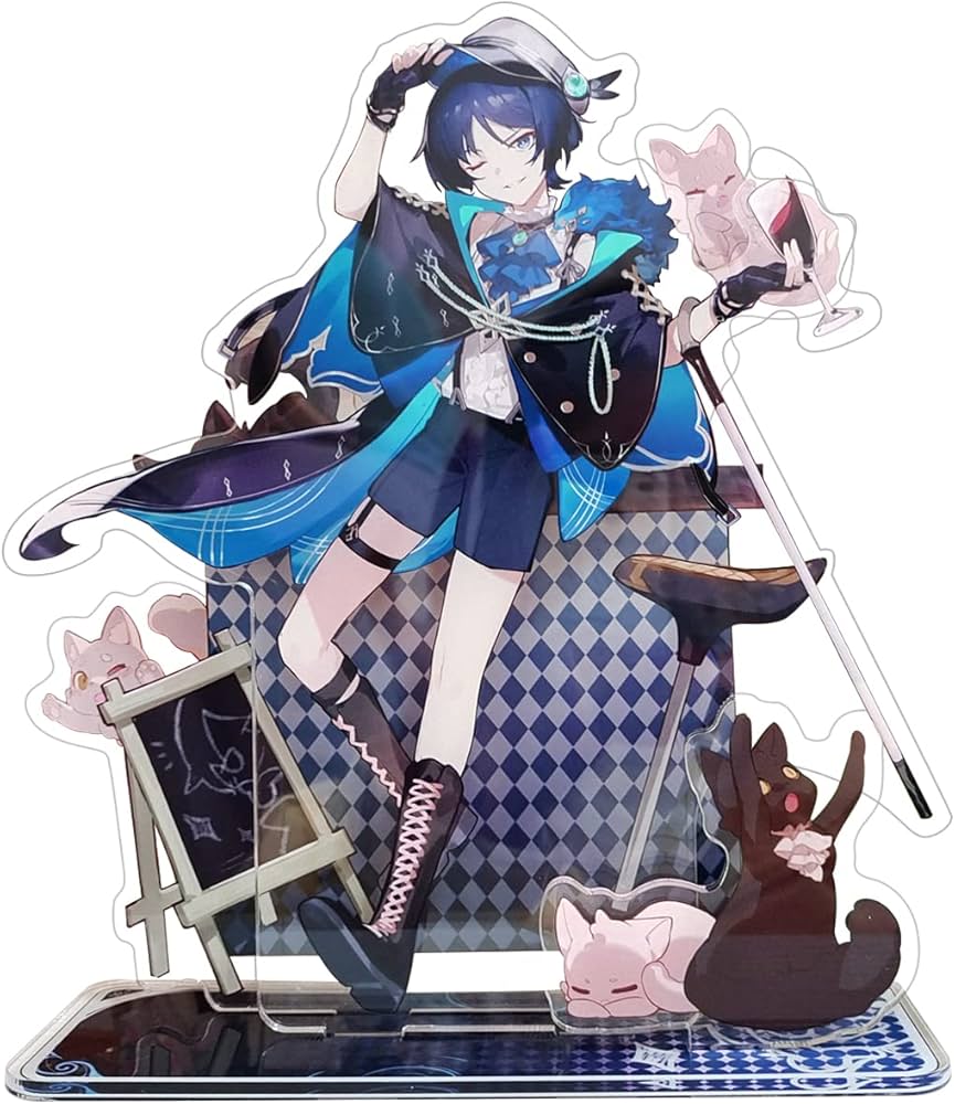 Amazon.co.jp: 原神 アクリルスタンド 放浪者 散兵 国崩 アクスタ