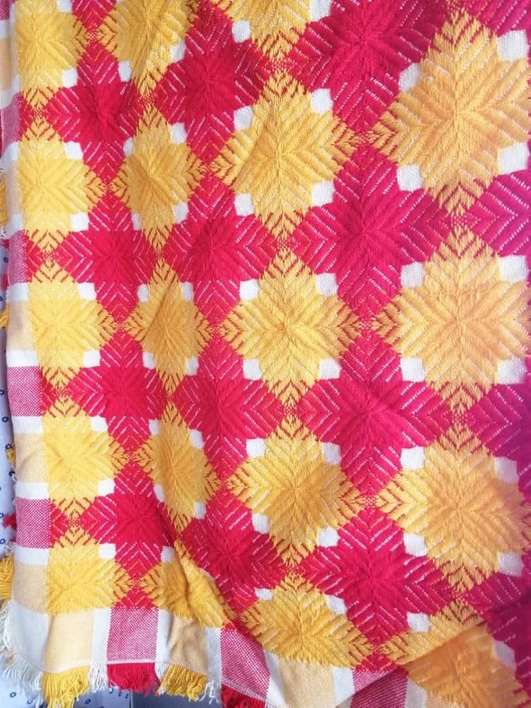 Amazon.co.jp: 昭和レトロ コタツ上掛カバー ニット 格子柄 こたつ布団