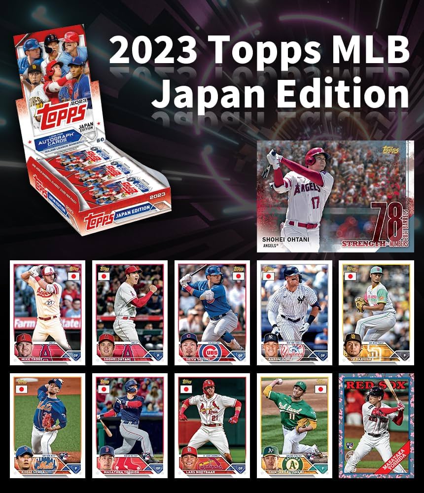 Amazon | 2023 Topps MLB Baseball JAPAN SPECIAL EDITION 2023