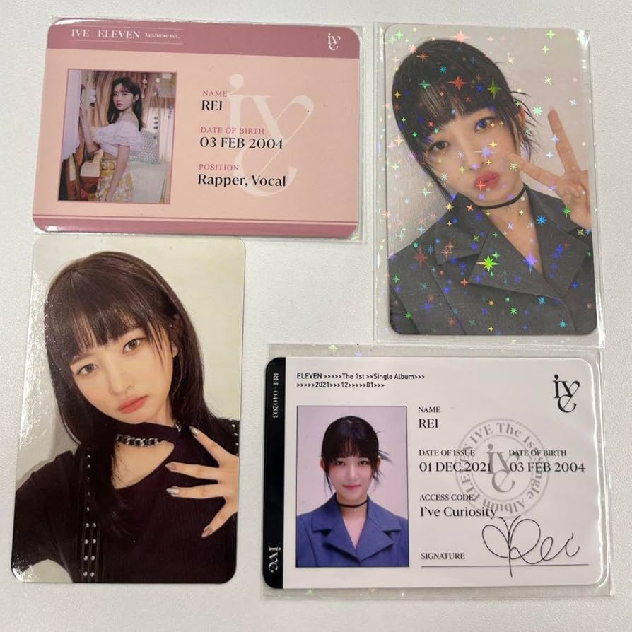 IVE レイ 中華 中国 Yizhiyu トレカ 特典 eleven 【公式通販】