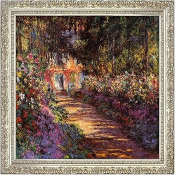 Amazon.co.jp: クロード・モネ ジヴェルニーのモネの庭の小道