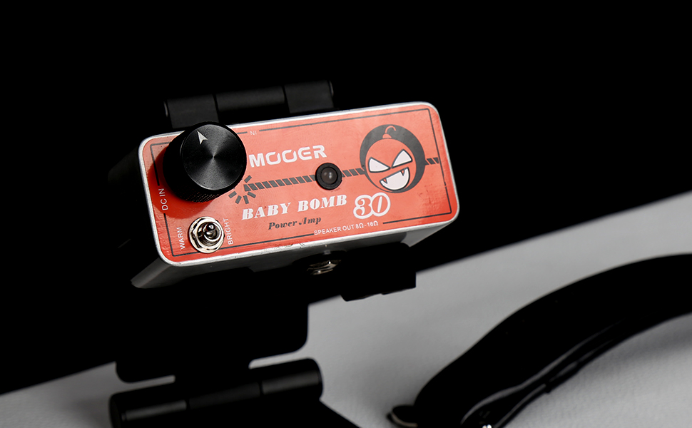 Amazon.com: MOOER Baby Bomb 30 30W Power Amp Micro Pedal : Musical
