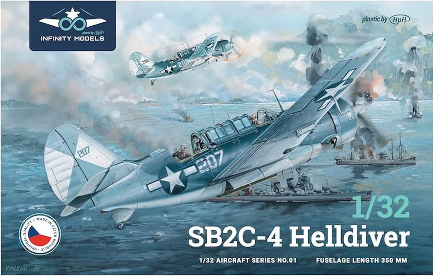 Amazon | インフィニティモデルズ 1/32 アメリカ海軍 SB2C-4 ヘル