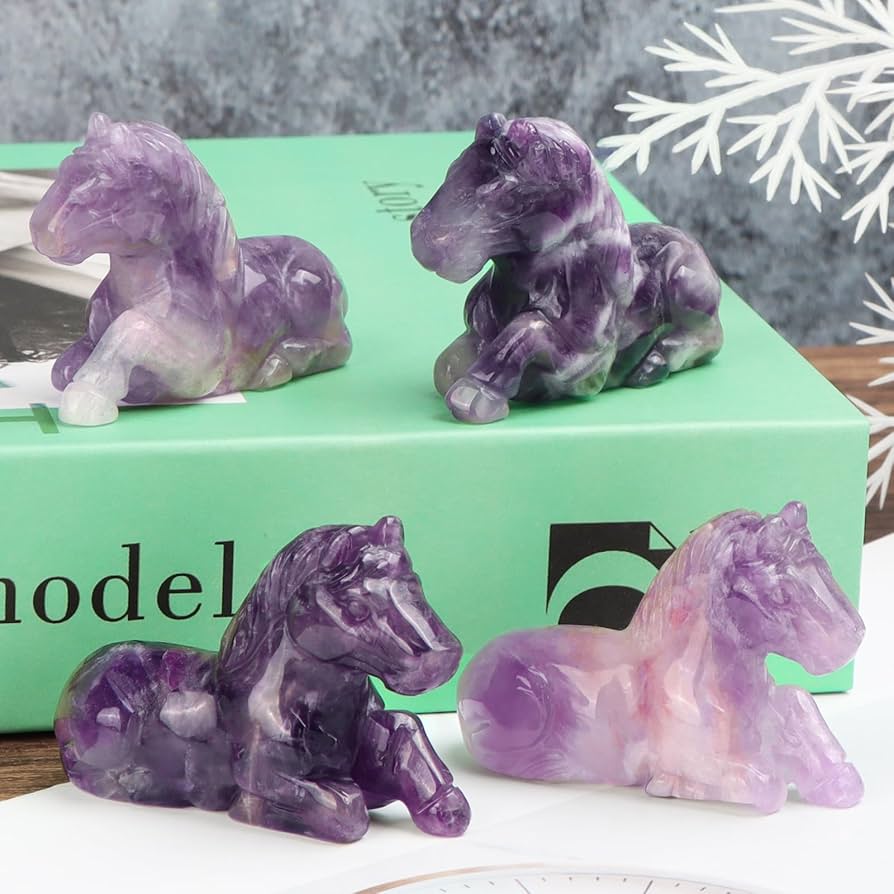 Amazon.co.jp: Hxswkk アメジスト 馬 : ホーム＆キッチン