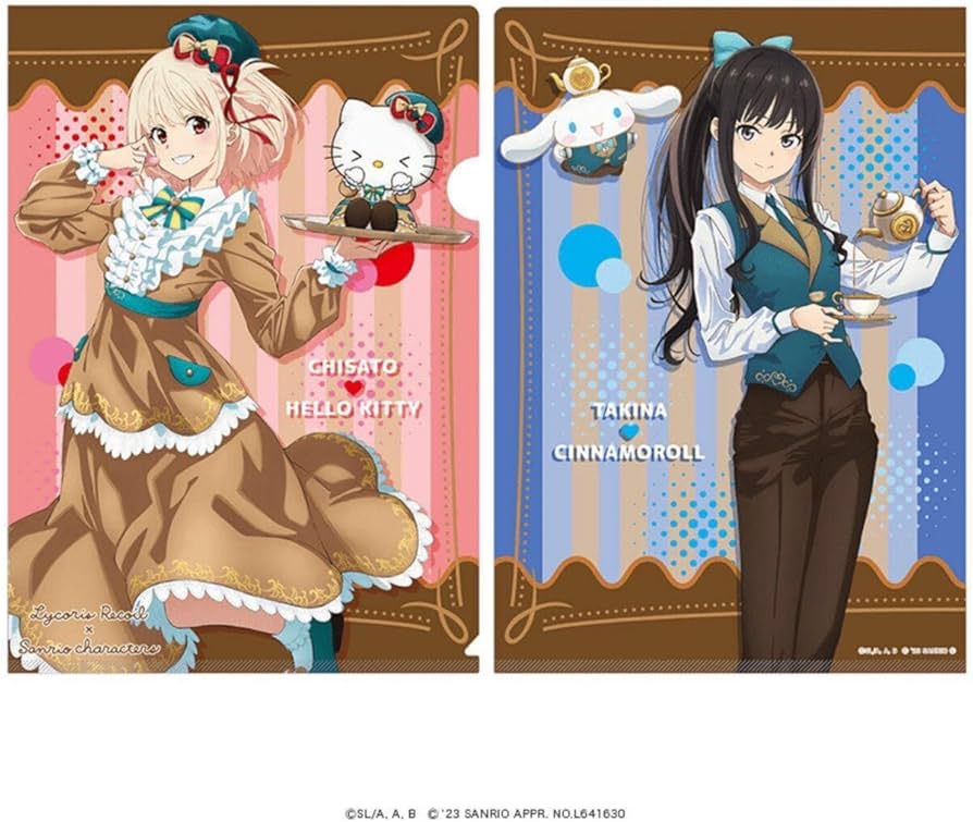 Amazon.co.jp: リコリスリコイル× コラボ クリアファイル 錦木千束