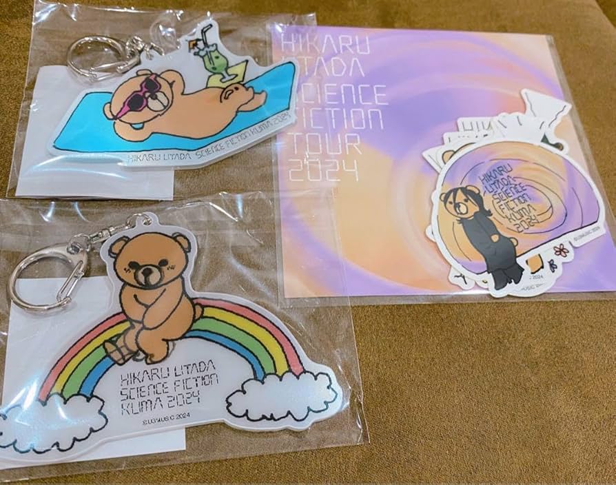 Amazon.co.jp: 宇多田ヒカル 2024 ライブグッズ 3点 : おもちゃ