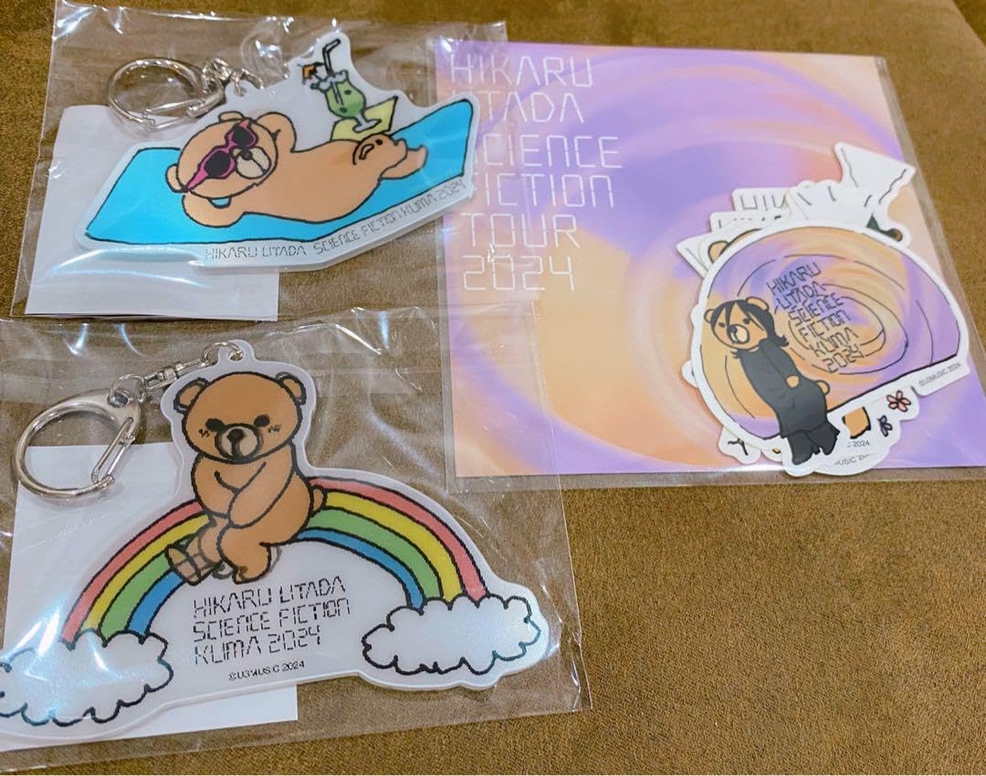 Amazon.co.jp: 宇多田ヒカル 2024 ライブグッズ 3点 : おもちゃ