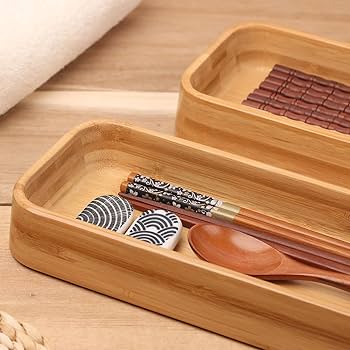 Amazon｜【FSC認証製品】良木工房(YOSHIKI) 竹製 カトラリーケース