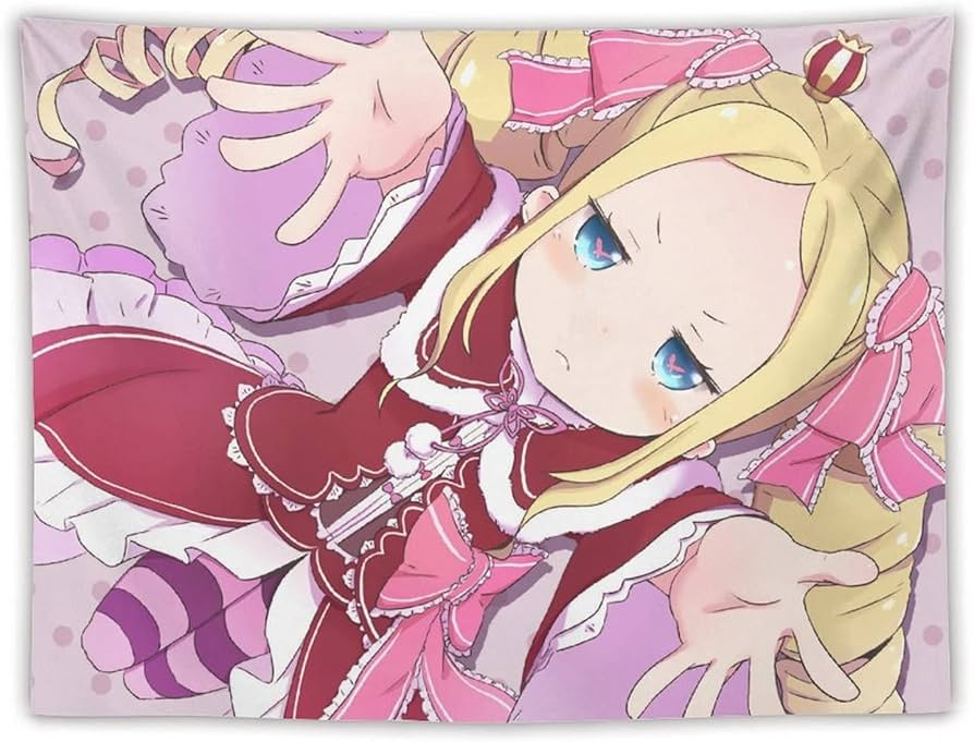Amazon.co.jp: タペストリー 可愛い アニメ柄 Reゼロから始める異世界