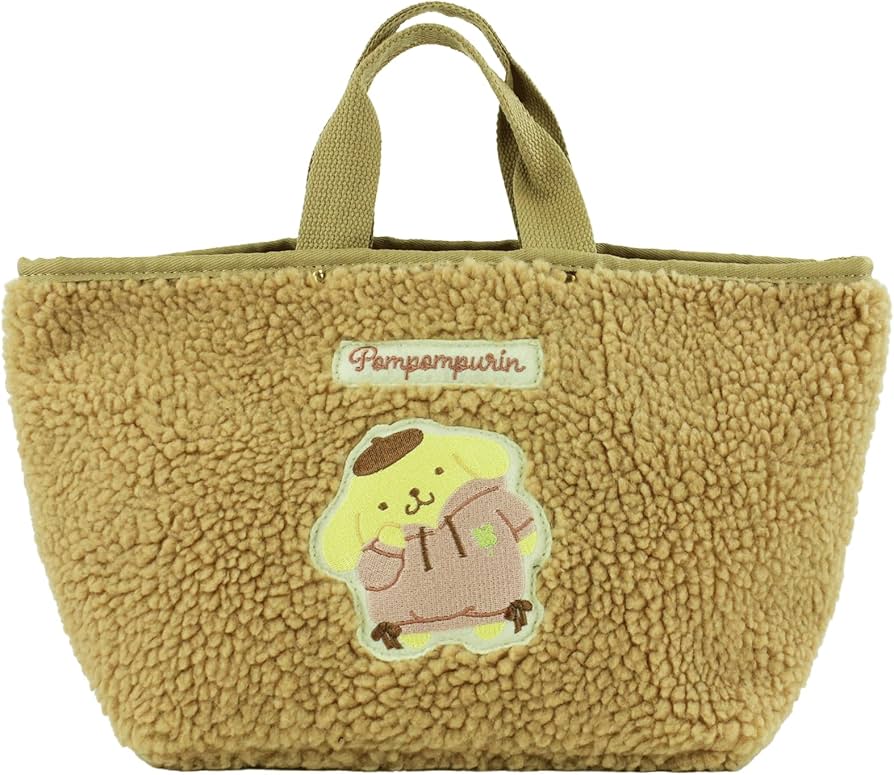 Amazon.co.jp: ボア手提げバッグ ポムポムプリン サンリオ