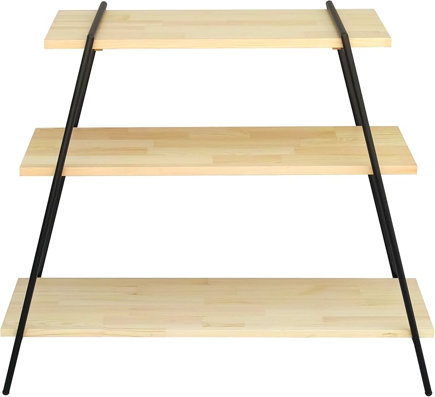 アイアン3段ラック【折りたたみラック】天板付 折りたたみ アイアン