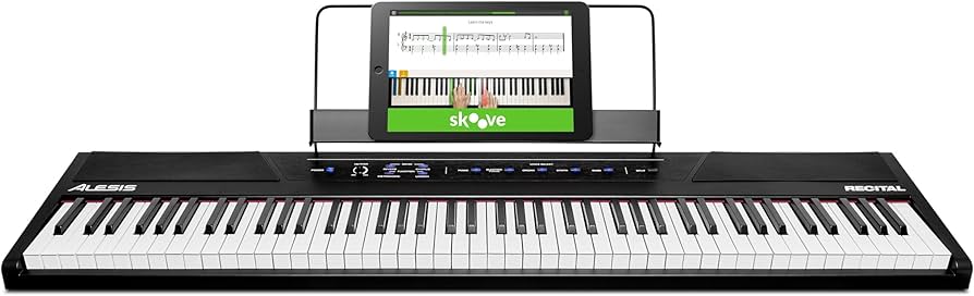 Amazon.com: Alesis Recital - 88 Key Digital Piano Keyboard with