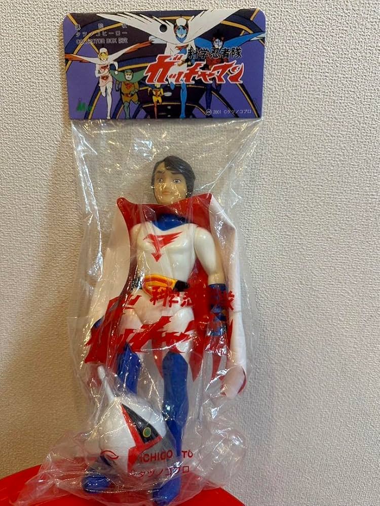 Amazon.co.jp: M1号 科学忍者隊 ガッチャマン ソフビ 品 : おもちゃ