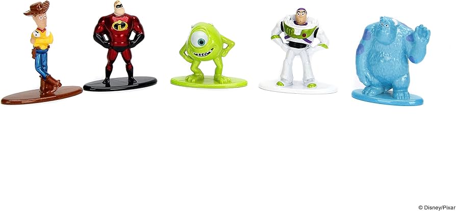 Amazon.com: Jazwares Pixar Pack of 5 Figurines, 98669 : Home & Kitchen