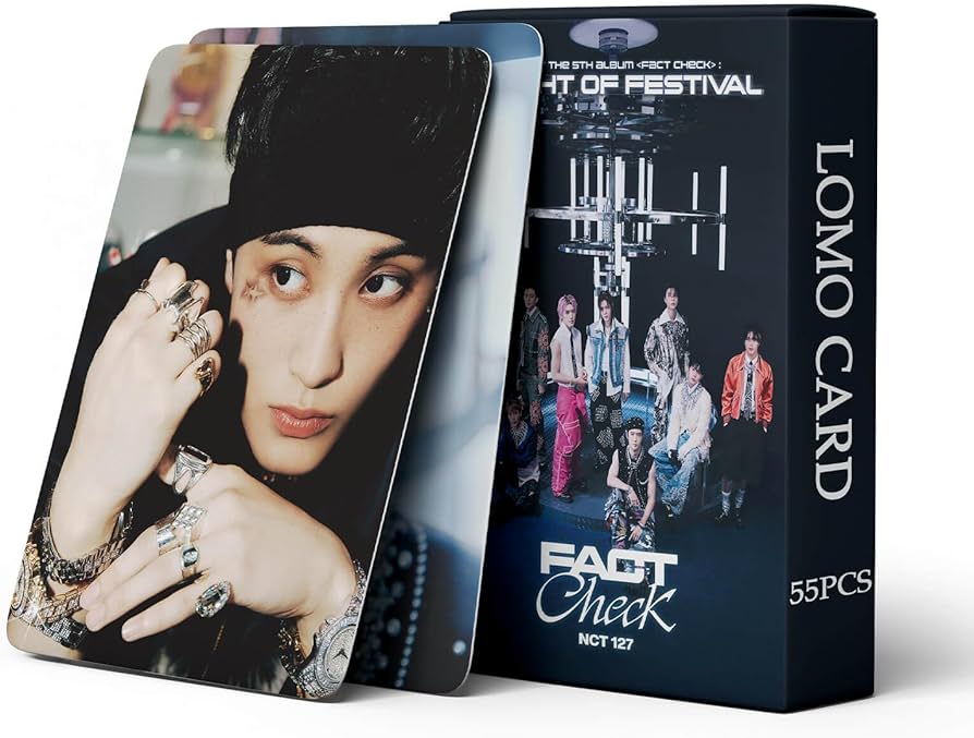 Amazon.com: Nct 127 Photocard 55pcs Nct127 Fact Check Album