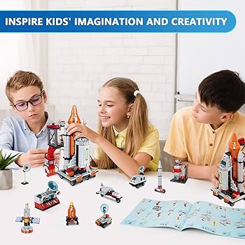Amazon.com: WEMEMORN Space Exploration Shuttle Rocket Toys for 6 7