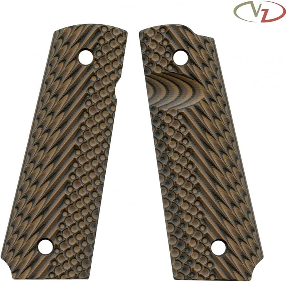 Amazon.co.jp: VZ Grips G10グリップ 1911 オペレーター2 ハイエナ