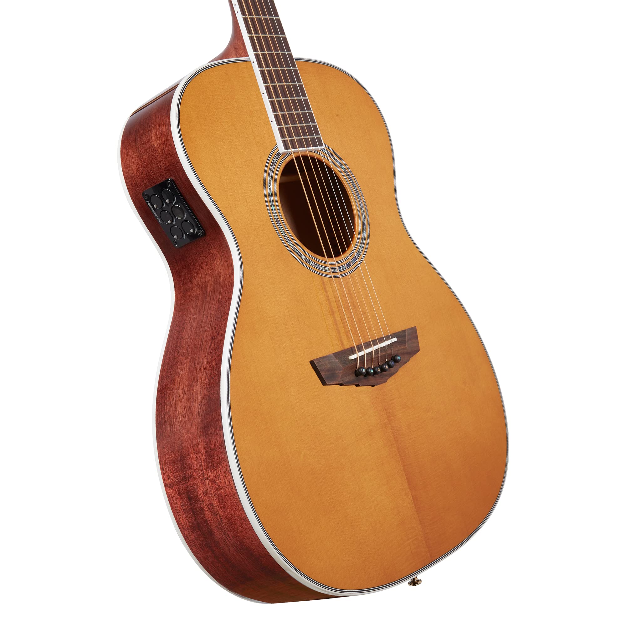 Amazon | D'Angelico Excel Tammany XT, Vintage Natural | エレアコ