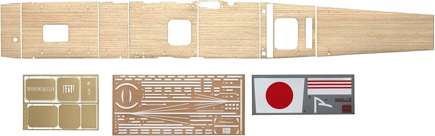 Amazon | ハセガワ 1/350 日本海軍 航空母艦 赤城用 木製甲板