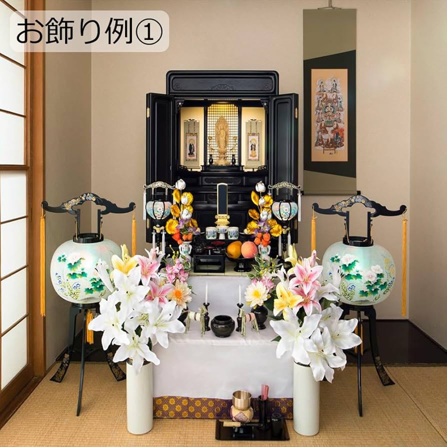 岐阜提灯 お盆 ちょうちん(仏具、仏壇)13本場 岐阜提灯 お盆