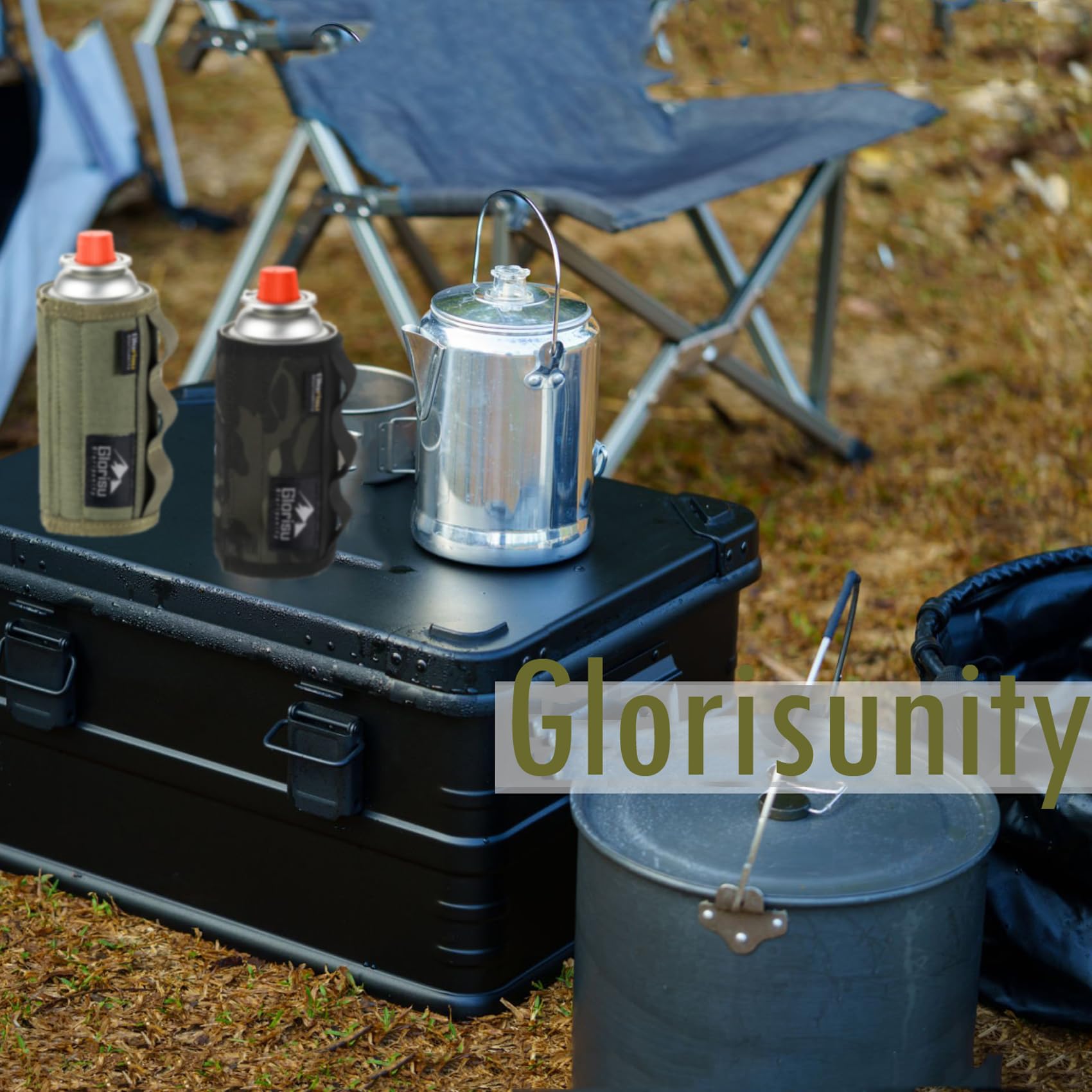 Amazon | Glorisunity CB缶 カバー ガス缶 カバー ガス缶保護ケース