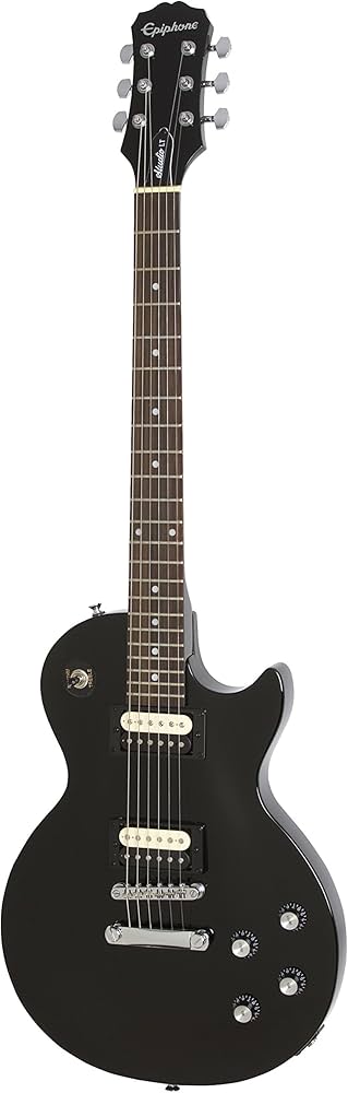 Amazon | エピフォン Epiphone Les Paul Studio LT Ebony エレキギター