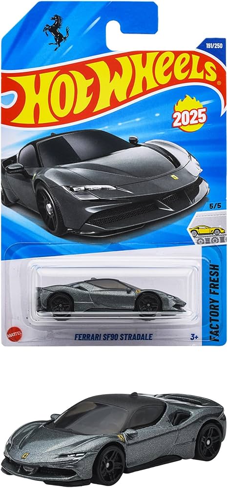 Amazon | ホットウィール(Hot Wheels) ベーシックカー フェラーリ SF90