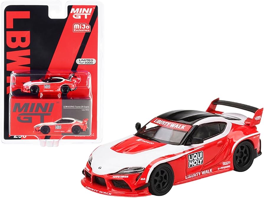 Amazon.com: MINI GT True Scale Miniatures LB Works Model Car