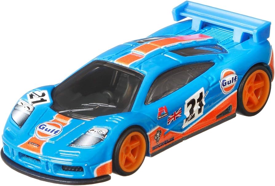 Amazon.co.jp: Hot Wheels Mclaren F1 GTR Vehicle, Car Culture