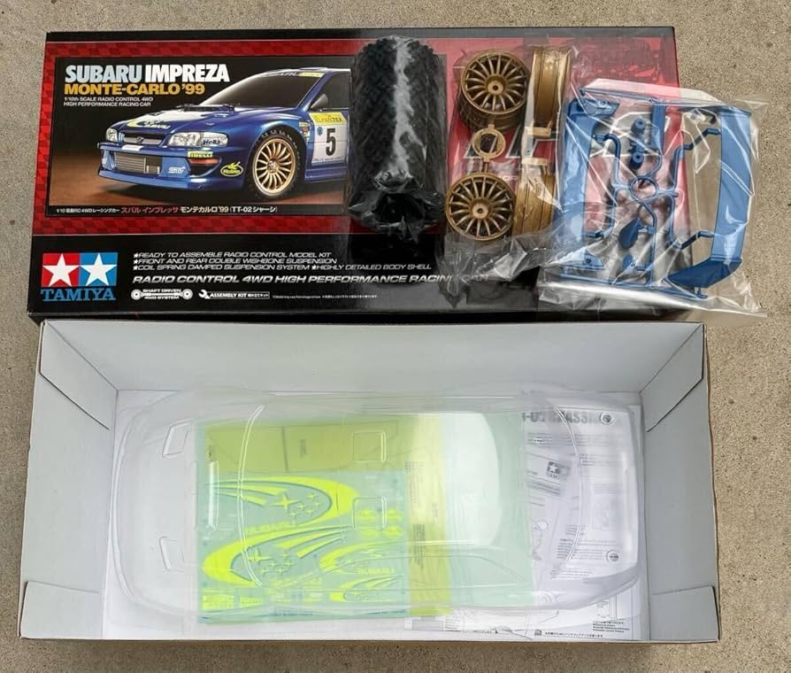 Amazon | タミヤ インプレッサ モンテカルロ99 ボディ タイヤ ホイール