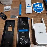 Amazon.co.jp: 【AOSU 2K インターホン ワイヤレス カメラ付き 外出先