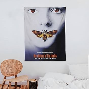 Amazon.co.jp: 映画羊たちの沈黙アートポスター(1) ウォールアート