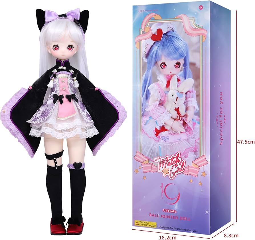 Amazon | ICY Fortune Days 1/4 スケール bjdドール アニメスタイル