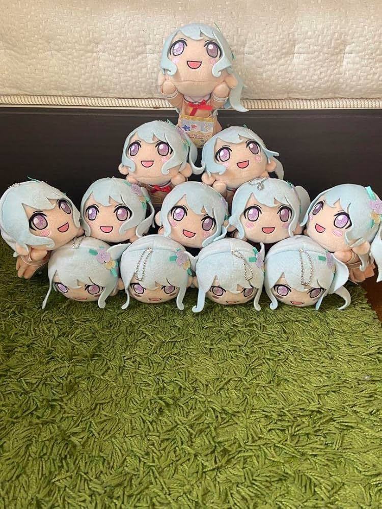 Amazon.co.jp: バンドリ 松原花音 寝そべりぬいぐるみ 12個セット