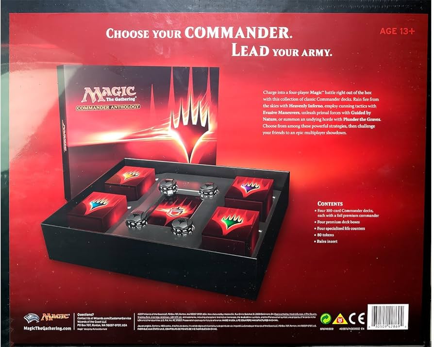 Amazon.co.jp: マジック：ザ・ギャザリング Commander Anthology 英語