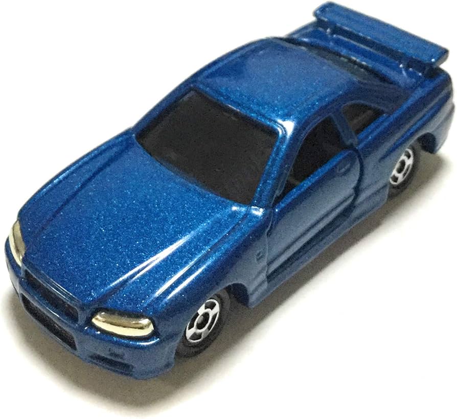 Amazon | トミカ 日産 スカイラインGT-R (R34) 020 | ミニカー・ダイ