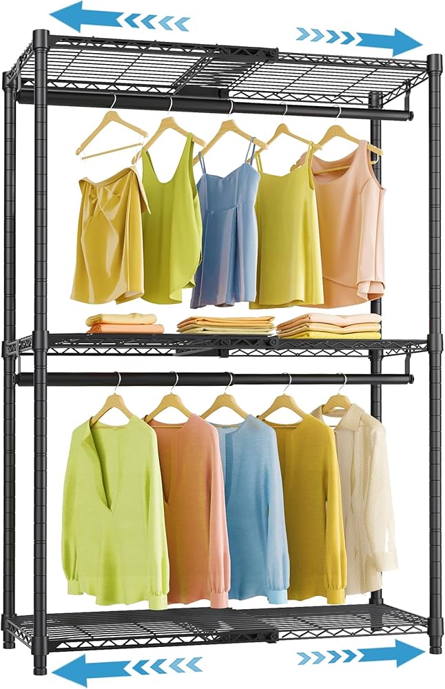 Amazon.com: VIPEK X1 Expandable Clothes Rack Heavy Duty Adjustable