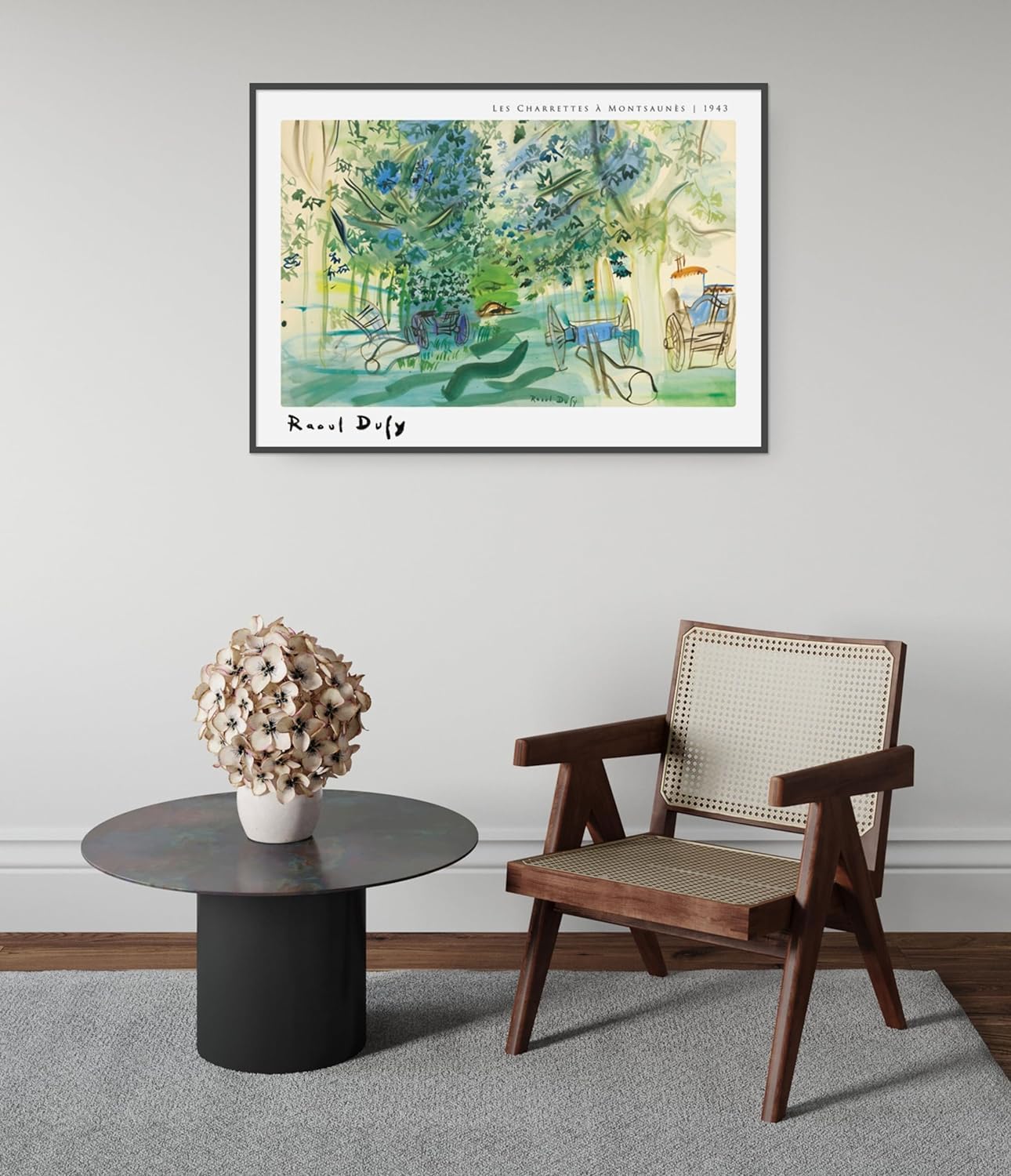 Amazon.co.jp: ラウル・デュフィ ヴィンテージポスター抽象風景