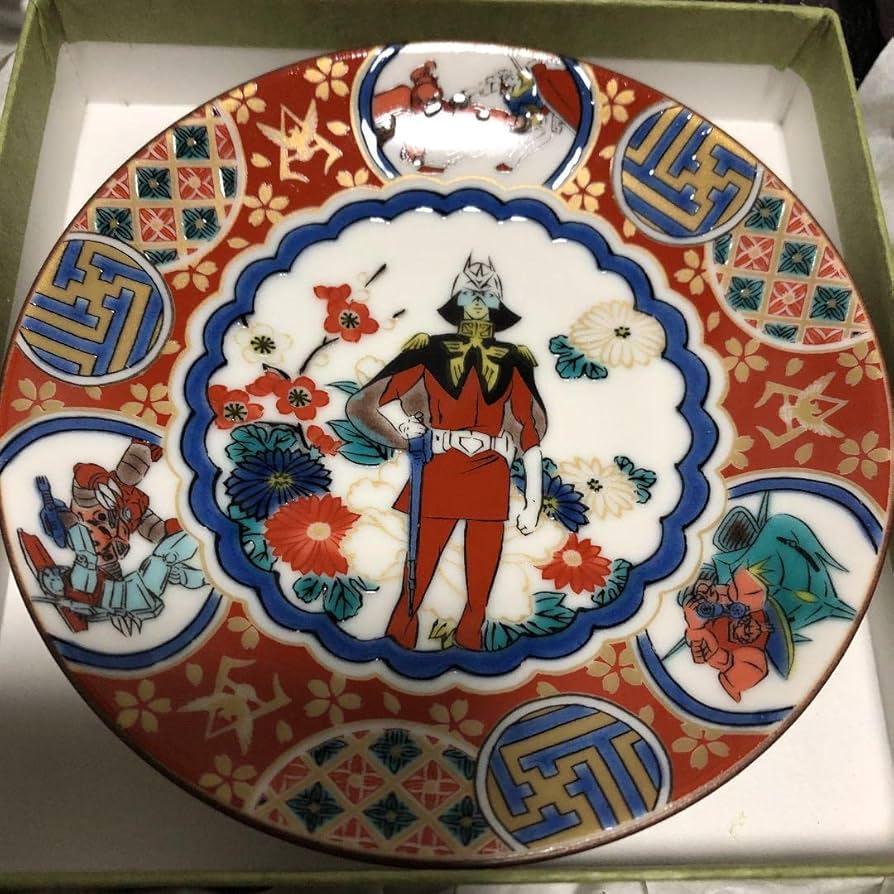 Amazon | ガンダム 九谷焼 食器豆皿 5枚セット | ノーブランド品 | 小皿