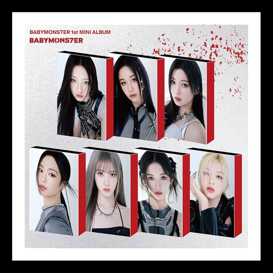 Amazon.com: (YG TAG Ver) BABYMONSTER [BABYMONS7ER] 1st Mini Album