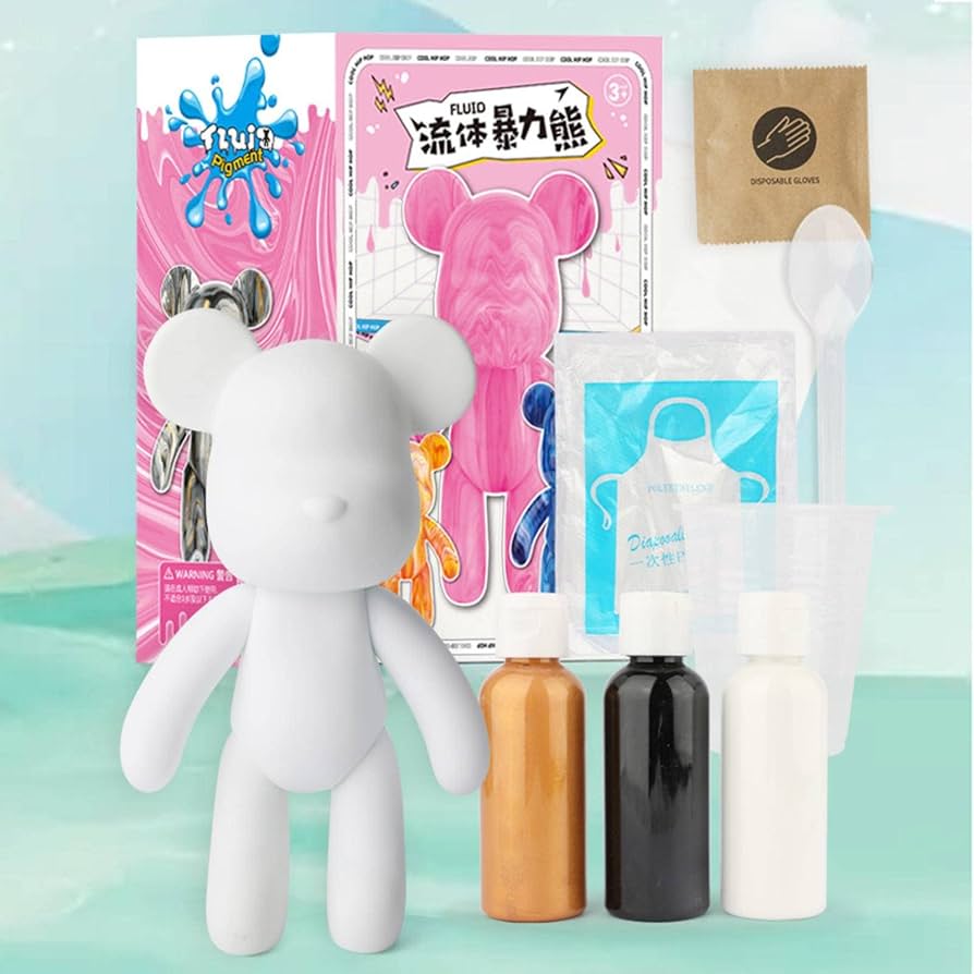 Amazon.co.jp: 流体クマカラーボックスパッケージdiyハンドメイド素材
