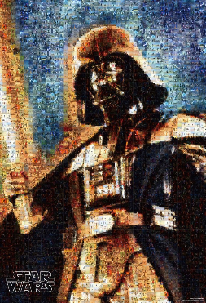 スターウォーズフォトモザイクジグソーパズル