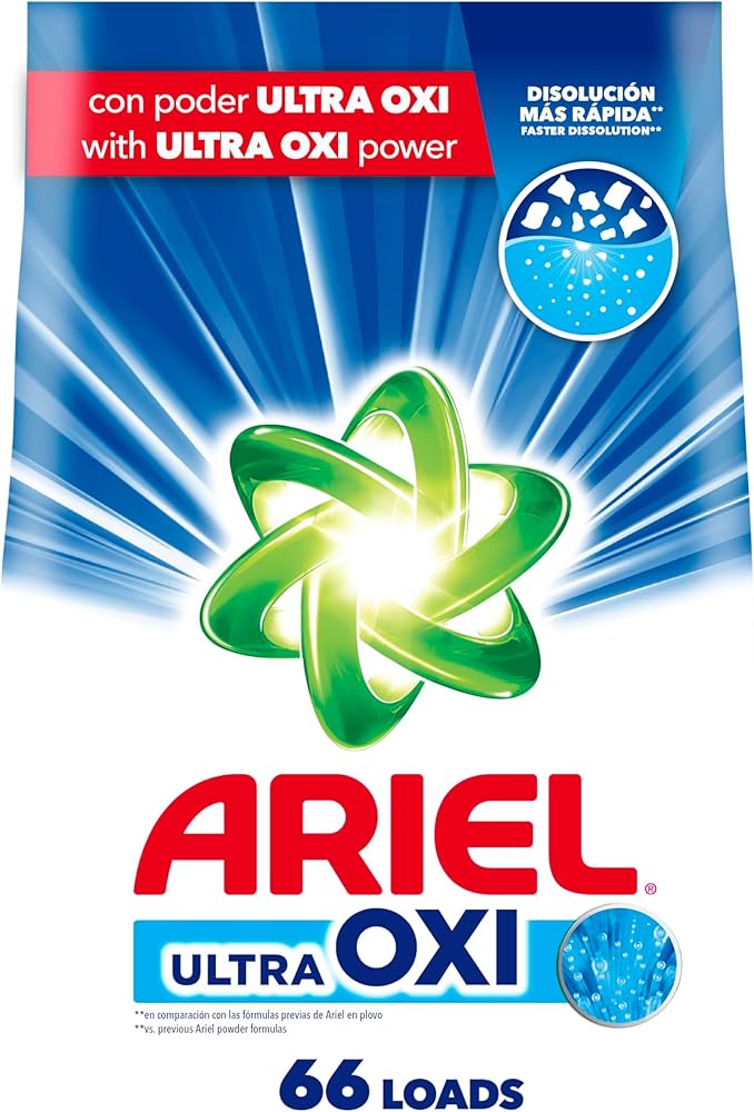 Amazon.com: Ariel Ultra Oxi Powder Laundry Detergent, Original