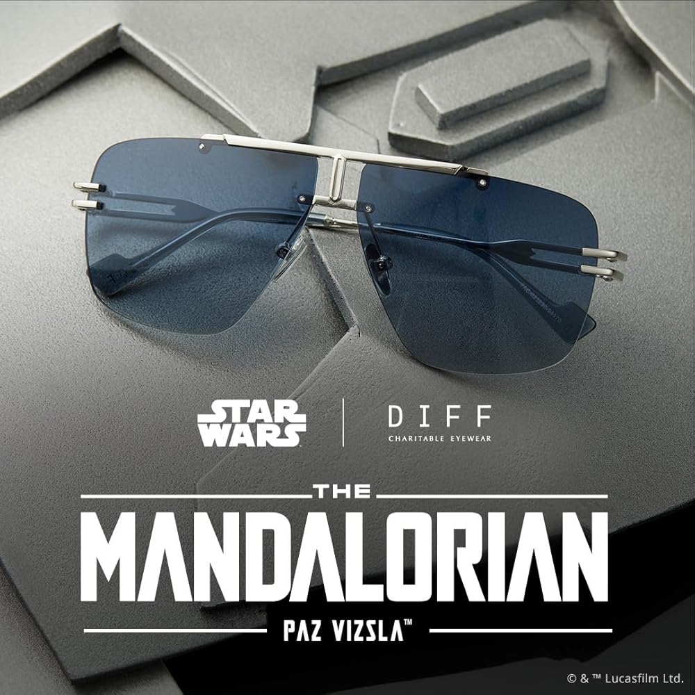 Amazon.com: DIFF Star Wars The Mandalorian Paz Vizsla Aviator
