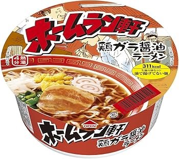 Amazon.co.jp: テーブルマーク ホームラン軒鶏がら醤油ラーメン 94g×12