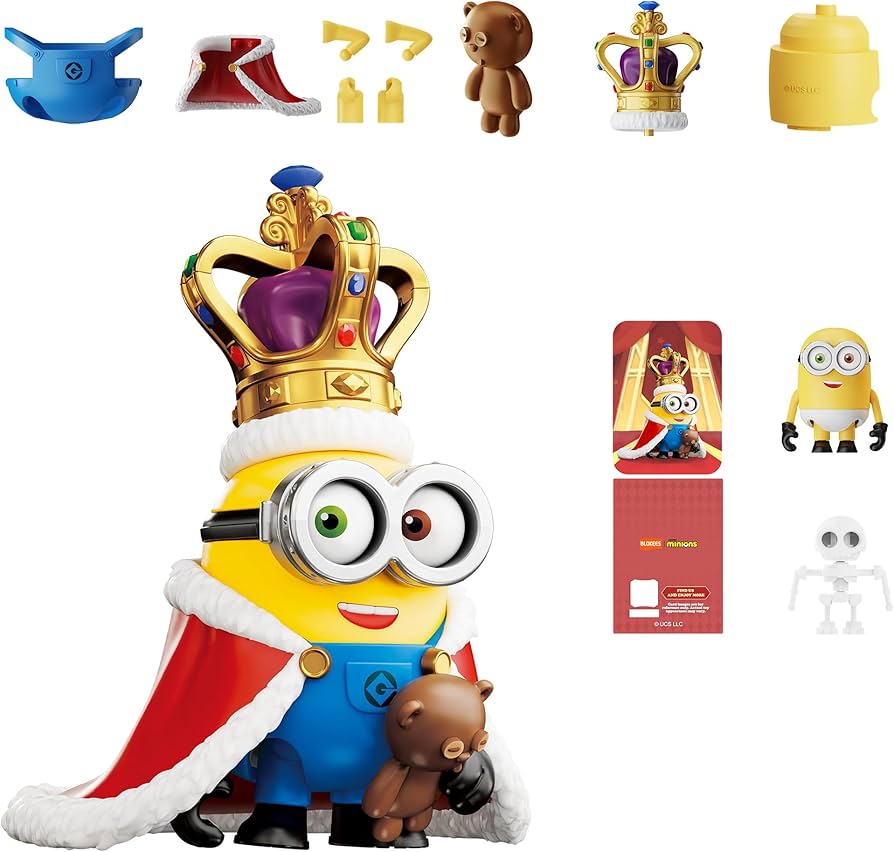 Amazon.com: BLOKEES Minions Mokoo Series - 01 N-Disguise : Toys