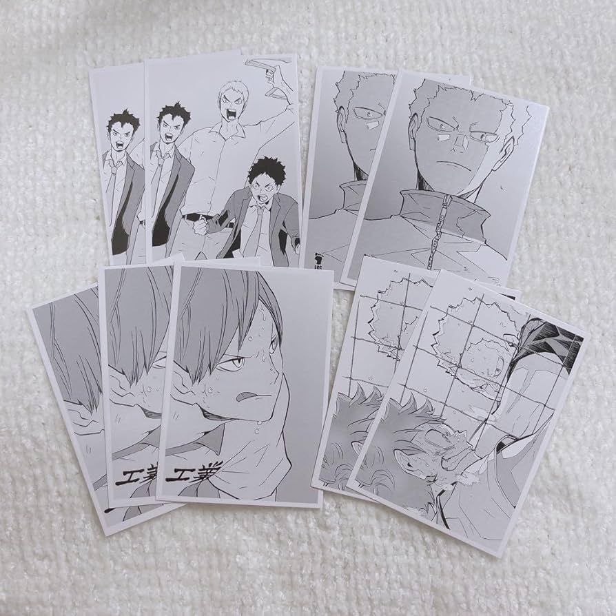 Amazon.co.jp: ハイキュー クロニクル フォトカード 二口 青根 日向