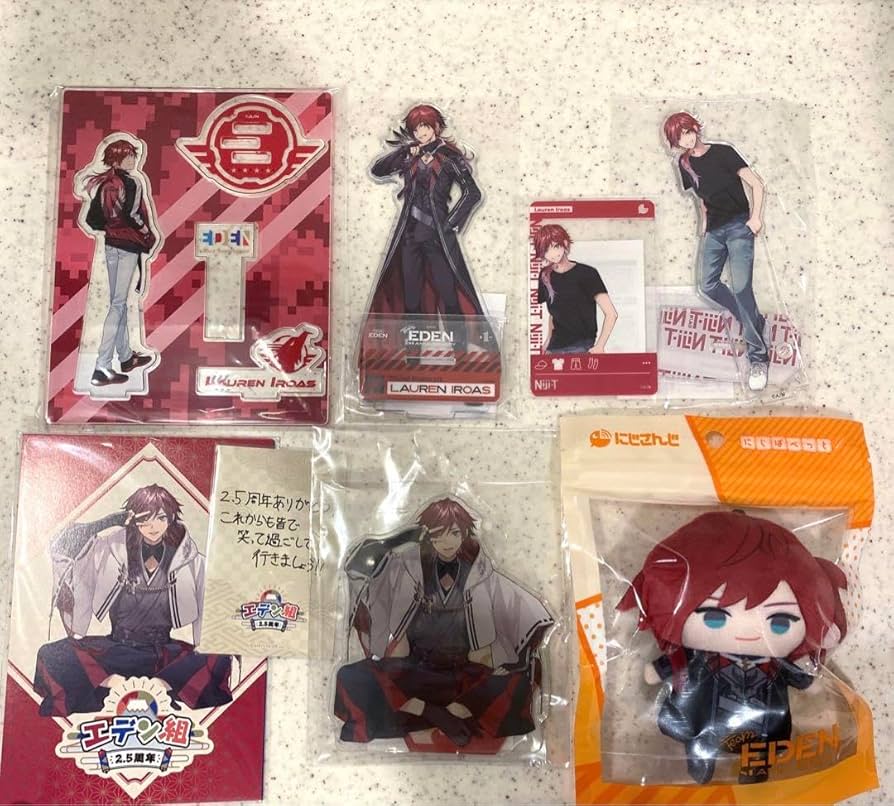 Amazon.co.jp: ローレン・イロアス アクリルスタンド にじ グッズ