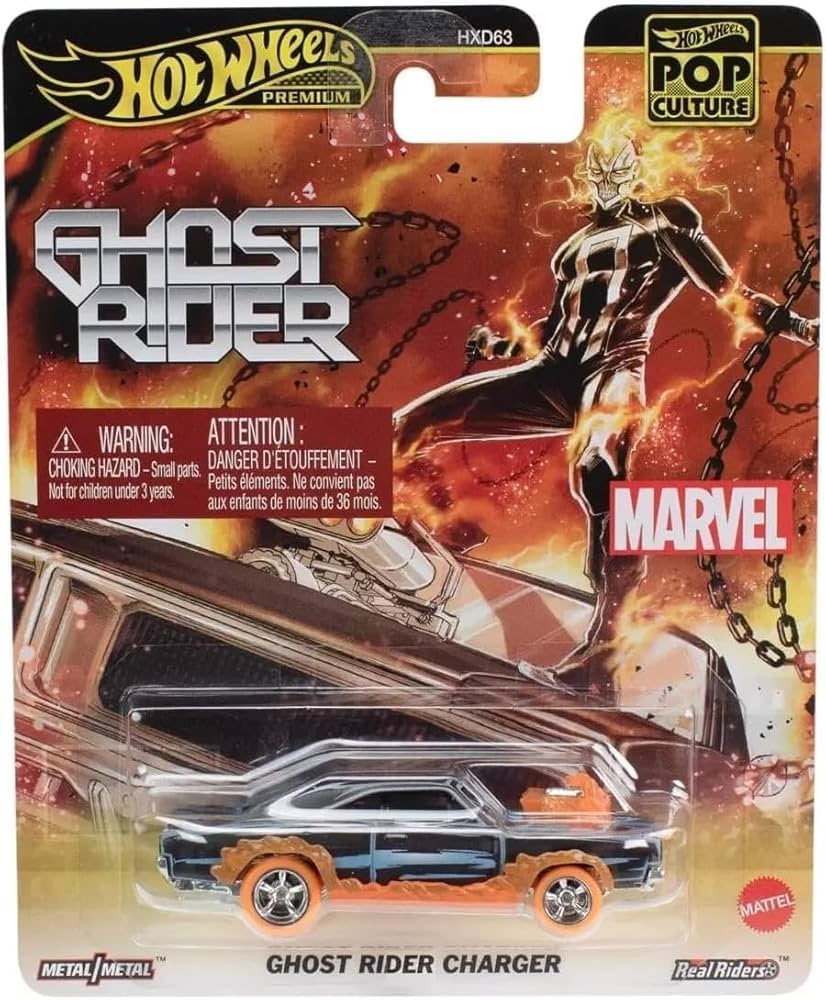 Amazon.com: Hot Wheels Collector Veículo de Brinquedo Ghost Rider
